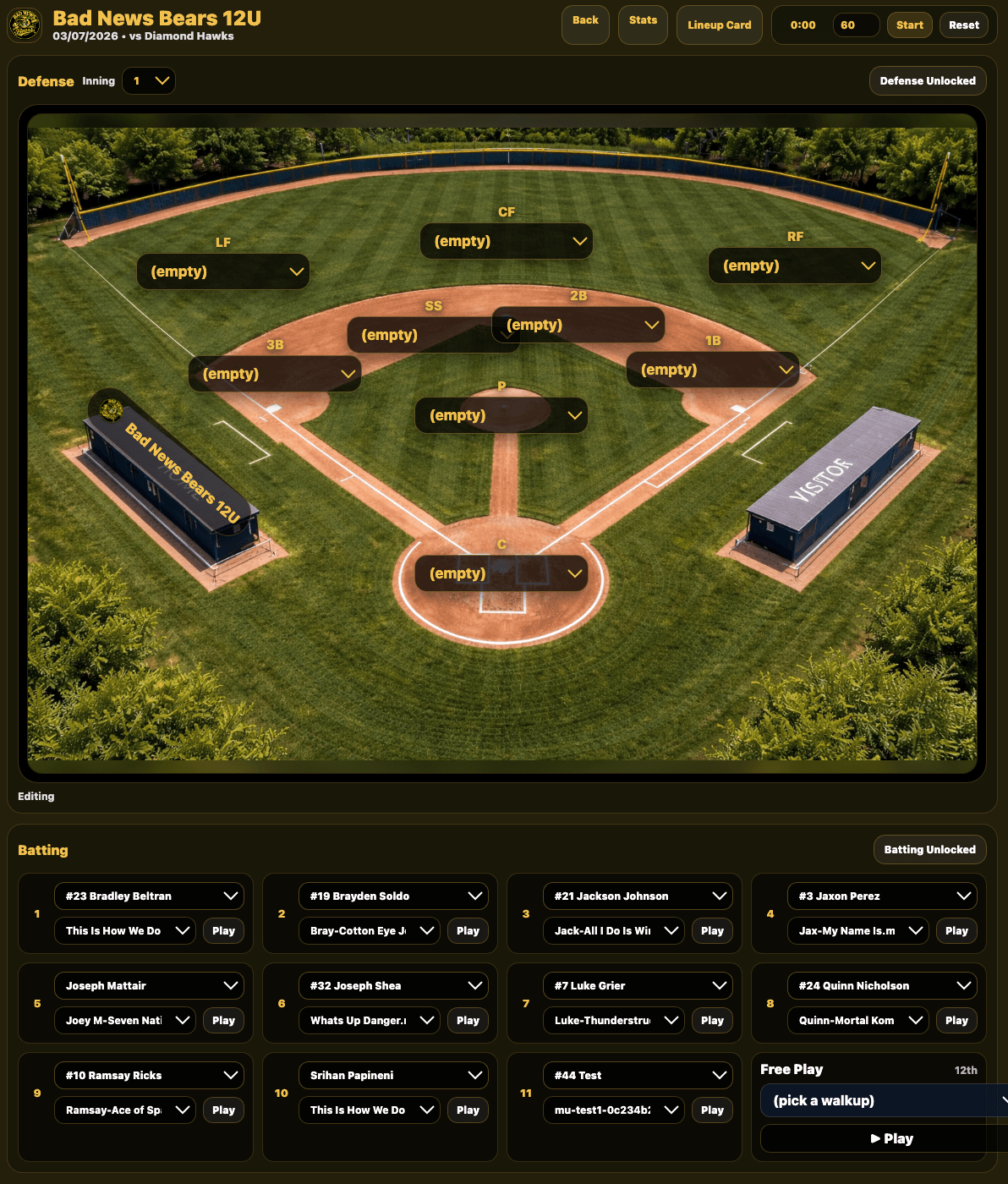 Defense Field Preview